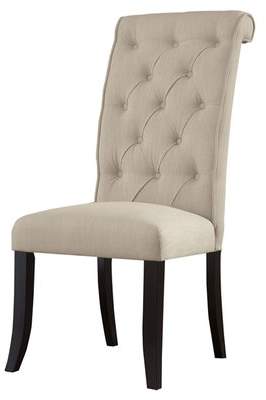 Signature Design by Ashley Carville Tufted Side Chair (Set of 2)