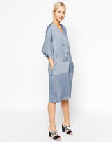 Thumbnail for your product : ASOS Silk Blend Kimono Dress