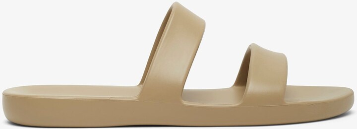 The Row Foam light grey rubber sandals