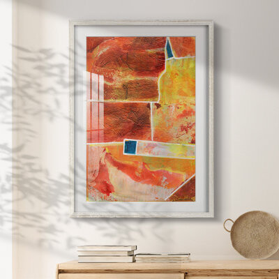 Ivy Bronx Primary Connection IV -Framed Print