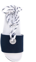 Thumbnail for your product : Joshua Sanders lace-up sandals
