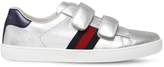 Thumbnail for your product : Gucci LEATHER STRAP SNEAKERS