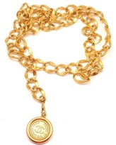 Thumbnail for your product : Chanel Vintage CC Disc Logo Belt Necklace