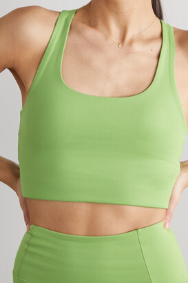 Girlfriend Collective Paloma Recycled Stretch Sports Bra - Green
