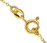 Thumbnail for your product : Italian Gold Round Pendant Necklace, 14K