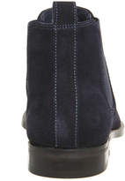 Thumbnail for your product : Office Exit Chelsea Boots Navy Suede