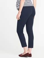 Thumbnail for your product : Old Navy Maternity Side-Panel Pixie Ankle Pants