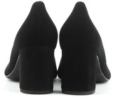 Thumbnail for your product : Högl Mid Block Heel Black Suede Court Shoe