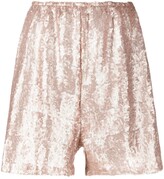 Thumbnail for your product : Alchemy Lia sequinned wide-leg shorts