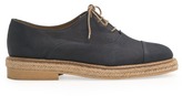 Thumbnail for your product : MANGO Esparto sole nubuck oxford shoes