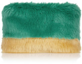 Thumbnail for your product : Shrimps Pablo faux fur clutch
