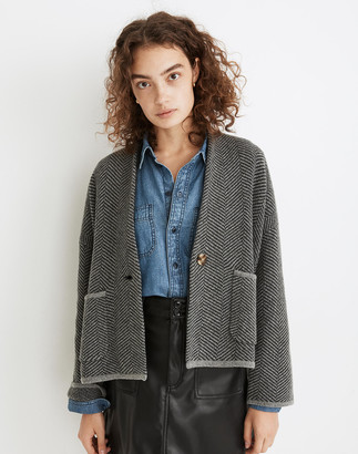madewell sweater jacket