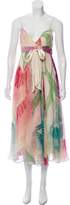 Thumbnail for your product : Diane von Furstenberg Silk Printed Midi Dress multicolor Silk Printed Midi Dress