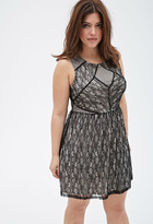 Thumbnail for your product : Forever 21 FOREVER 21+ Floral Lace Dress
