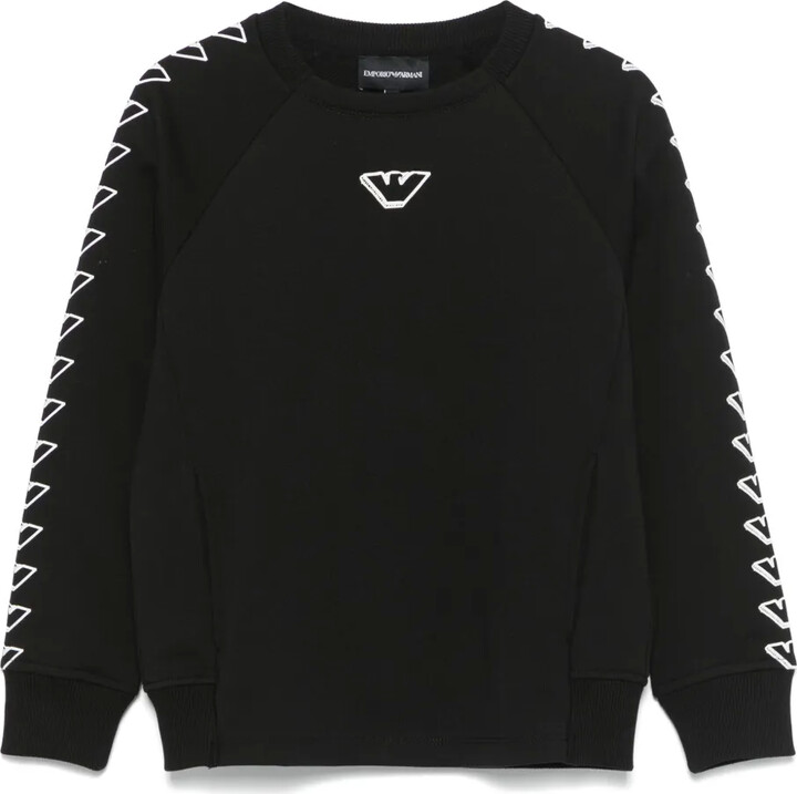 Emporio Armani Kids Logo-Print Sweatshirt