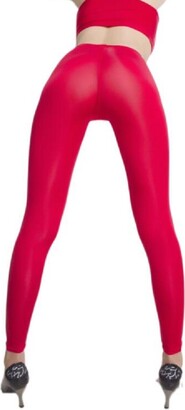 Lazutom Sexy Women See Through Long Skinny Tight Pencil Pants Sheer Trousers Elastic Leggings (Asian L