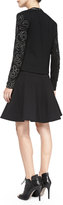 Thumbnail for your product : Nanette Lepore Author Jersey Flared Skirt