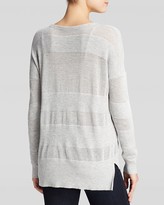 Thumbnail for your product : Splendid Sweater - V Neck Tonal Stripe