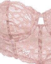 Thumbnail for your product : Fleur Du Mal Charlotte lace longline bra