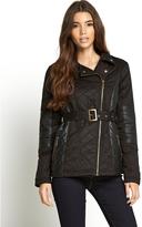 Thumbnail for your product : Lipsy Quilted and Belted Jacket