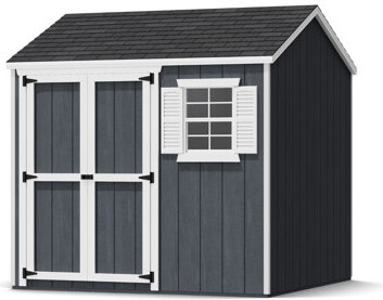 Little Cottage Co. Value Workshop Outdoor Wood Storage Shed