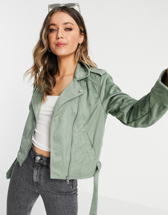 sage green jacket womens