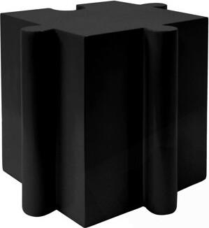 Wrought Studio Art Side Table, Modular Convex Edge MGO Table