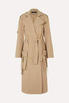 Thumbnail for your product : Balmain Double-breasted Gabardine Trench Coat