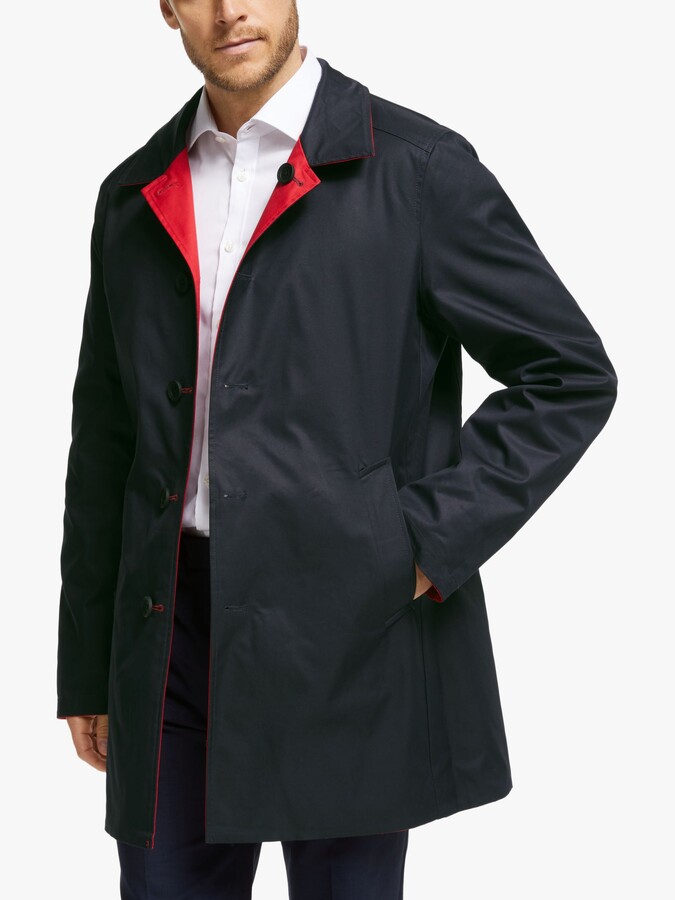 Guards London Reversible Raincoat, Navy/Red ShopStyle