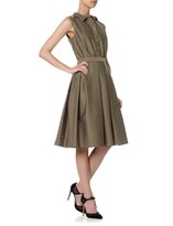 Thumbnail for your product : Suno Multi Polka Jacquard Pleated Dress