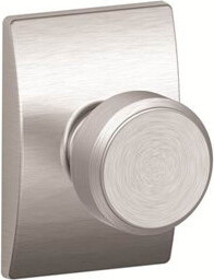 Schlage Inactive Interior Bowery Knob Century Rosette Dummy Entry Set (Exterior Portion Sold Separately)
