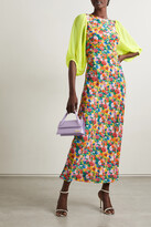 Floral-print Silk Crepe De Chine And 