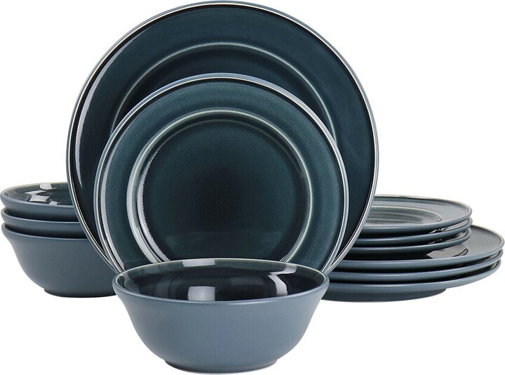 Martha Stewart 12pc Speckle Glaze Stoneware Dinnerware Set ShopStyle