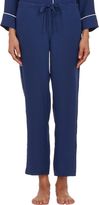 Thumbnail for your product : Sleepy Jones Silk Pajama Pants-Blue