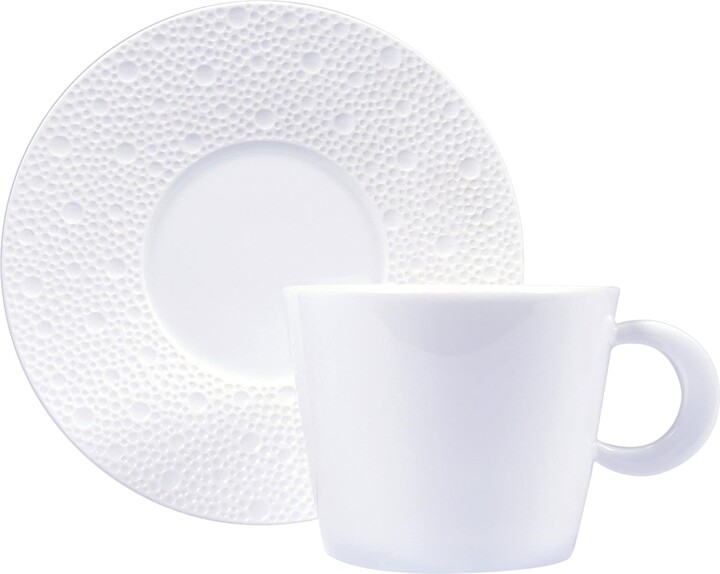 Bernardaud Ecume Teacup and Saucer