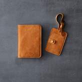Thumbnail for your product : Hearth & Hand with Magnolia Leather Luggage Tag and Passport Holder Set (2pc) - Cognac