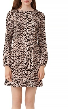 maje snake print dress