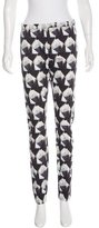 Thumbnail for your product : Theyskens' Theory Geometric Print Skinny Pants