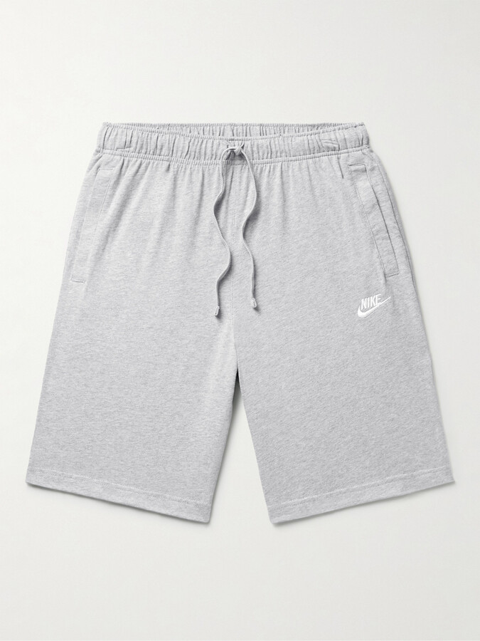 nike grey sweatshorts