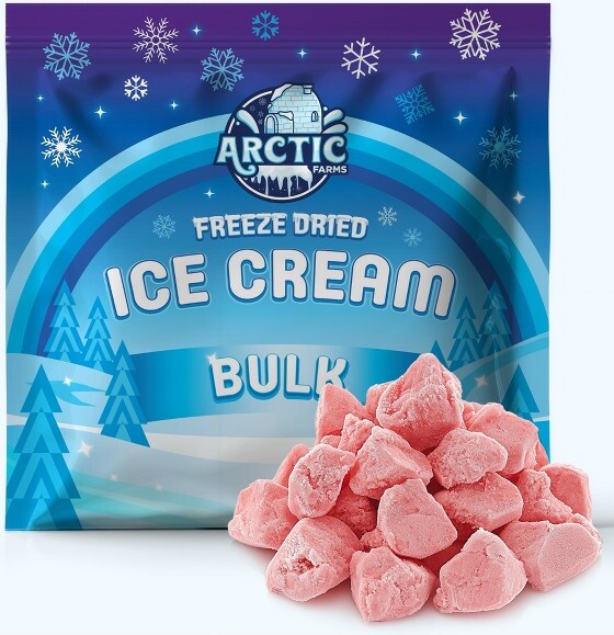 Arctic Farms Freeze Dried Ice Cream That Does Not Melt (Bits) (Watermelon) ()