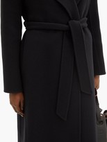 Thumbnail for your product : ANOTHER TOMORROW Double-breasted Merino-wool Midi Coat - Black