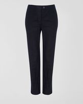 Thumbnail for your product : Jaeger Slim Linen Capri Trousers