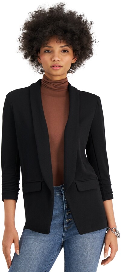 black boyfriend coat