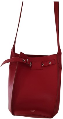 Celine Big Bag Red Leather Handbags