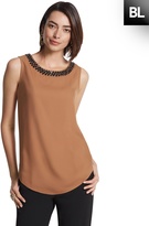 Thumbnail for your product : Chico's Embellished Collar Tank