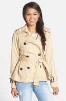 Thumbnail for your product : PPLA Trench Coat (Juniors)