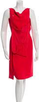 Thumbnail for your product : Oscar de la Renta Asymmetrical Silk Dress