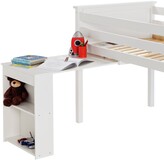 Thumbnail for your product : Argos Home Brooklyn White Mid Sleeper Bed Frame with Desk