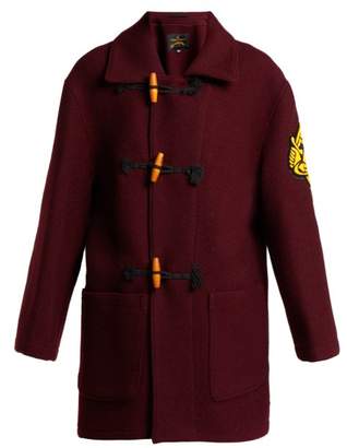 Vivienne Westwood Wool Blend Duffle Coat - Womens - Burgundy