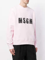 Thumbnail for your product : MSGM X Diadora branded sweatshirt